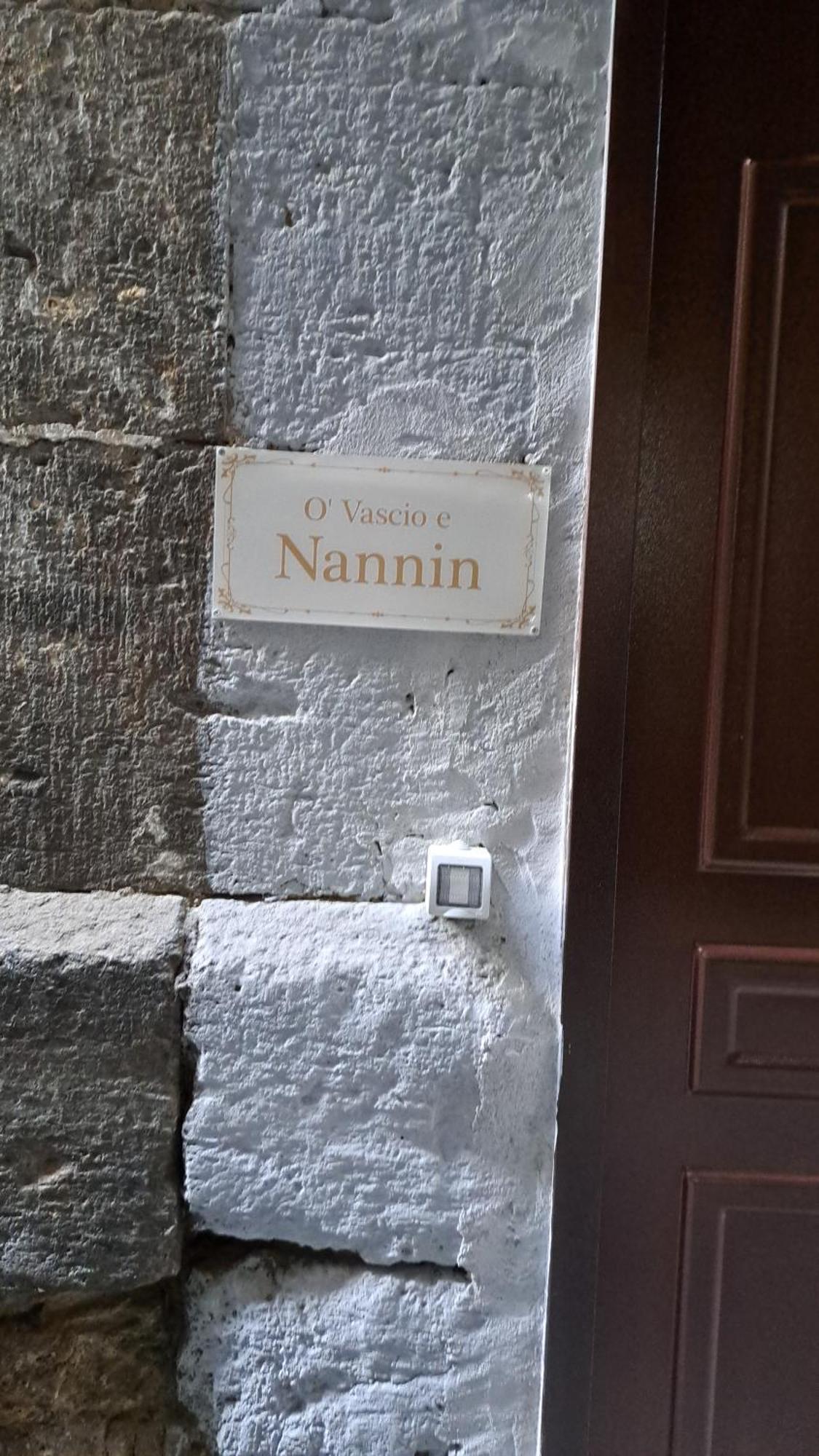 O Vascio E Nannin Apartment Napoli Exterior foto